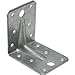 Produktbild Sanifri 470018046 25 Stck Winkelverbinder, verzinkt mit Wulst 105 X 105 X 90 X 3,0 mm