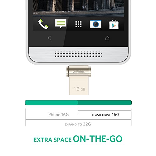 USB Sticks UGREEN 2 in 1 USB C Flash Laufwerk USB 3.1 Type C und USB 3.0 Speicherstick 16GB USB Memory Stick für Smartphone, Tablet, PC und mehr - 2