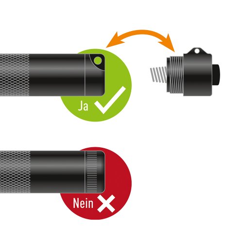 LiteXpress Endkappenschalter / Tactical Switch für Mini Mag AA (LED) – LXA100 - 4