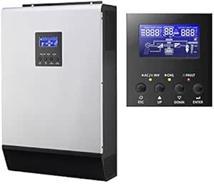 Onduleur Solaire Hybride 5KVA – 48V Vers 230V – Pur Sinus – Contrôleur MPPT Intégré – Neuf