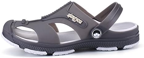 ZXWFOBEY Men's Slip-On Breathable Beach Shoes Sport Sandals Flip Flop