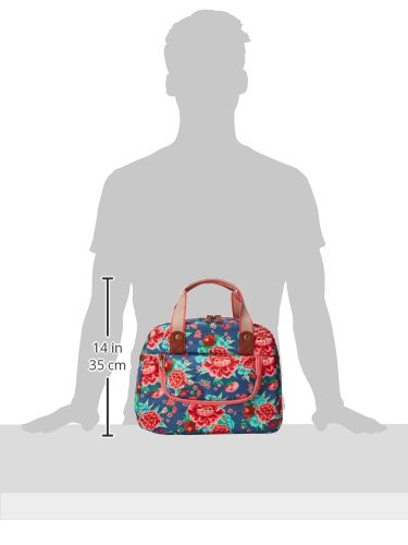 Basil Bloom-Carry All Fahrrad-Tasche Bloom Girls-Carry All Bag, Blau(Indigoblau), 32 x 10 x 25 cm, 11 Liter, 17632 - 8