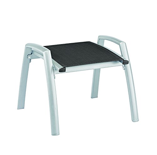 Preisvergleich Produktbild Kettler Hocker, silber / anthrazit