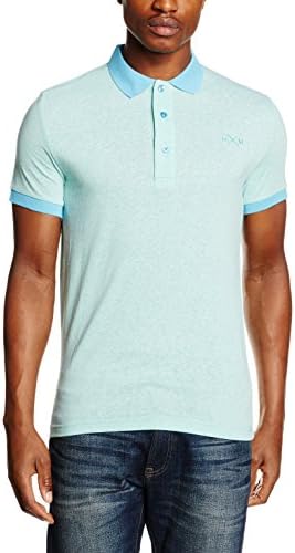 Mick Morrison Men's Polo Shirt, Turquoise (Mint Melange), X-Large
