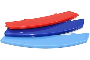 ‎ONTTO ontto Auto Nierenaufkleber Front Kühlergrill Zierleisten Schnalle für Passt für BMW 2004-2010 5er E60 E60 525i 528i 530i 535i 545i 550i Zubeh?r Grille Abdeckung Frontgrill Einsatz Motorsport Streifen