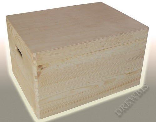 Decocraft PNOR40 BIG PLAIN WOOD KEEPSAKE SOUVENIRS MEMORY BOX CRAFT FOR DECOUPAGE CRAFT