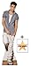*FAN PACK* - Justin Bieber wearing Check Shirt Lifesize Cardboard Cutout / Standee - INCLUDES 8X10 (25X20CM) STAR PHOTO - FAN PACK #371