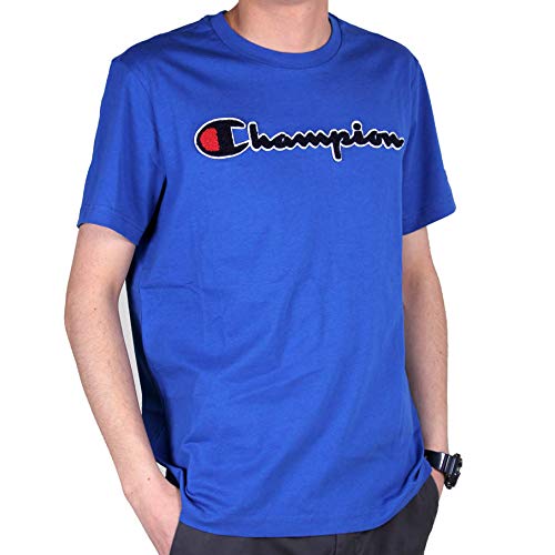 Preisvergleich Produktbild Champion Herren Grafisches T-Shirt, Blau, Small