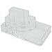 Acrylic Transparent Makeup Box Organiser Cosmetic Display Storage Case 8 Tips