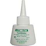 BER-Fix pegamento para tela lavable a 95° resistente a planchado a 180° sin planchar (40 ml)