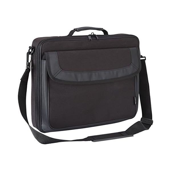 Targus Laptop Bag, Fits Laptop up to 16", Case for Travel and Business, Padded Shoulder Strap, Front Storage Pocket – Black