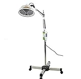 300W TDP Far Infrared Mineral Heat Lamp Therapy Acupuncture Light Detachable Head Floor Model