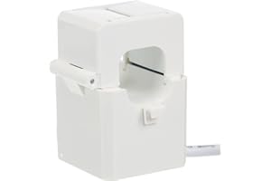 Shelly Split Core Current Transformer 120A - Pince ampèremétrique, Domotique maison, Compatible avec Shelly EM, Installation monophasée, Mesure de courant