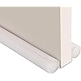 Under Door Draft Stopper Guard - Twin Draft Guard | Window Draft Blocker Wind Noise Stopper | Adjustable Door Sweeps, Cold Air Stopper Sweep |93cm Insulating Cold Air Wind Dust Blocker Se aler Stopper