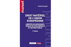 Droit matériel de l'Union européenne: Libertés de mouvement, espace de concurrence et secteur public