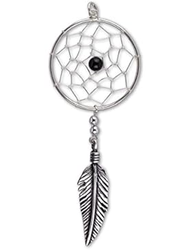 LuxXL Silberanhänger ''Traumfänger'' mit Onyx (K2104)