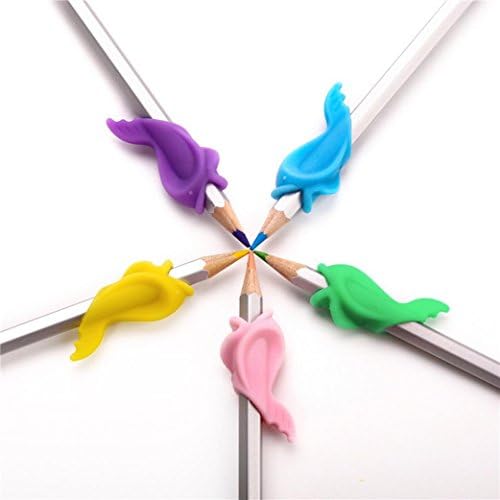 Pencil Grips, 5PCS/Set New Pencil Holder Children Pen Writing Aid Grip Posture Correction Tool