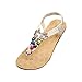 Produktbild S&H-NEEDRA Sommer Bohemia Süße Perlen Sandalen Clip Toe Sandalen Strandschuhe
