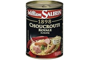 BENEDICTA WILLIAM SAURIN - Choucroute Royale 400 G - Lot De 4 - livraison offerte