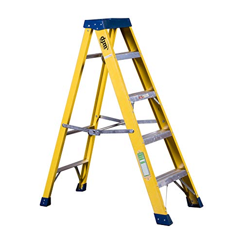 DJM Direct 5 escalera Electricistas resistente EN131 escalera de fibra de vidrio 30000 V