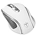 Produktbild VicTsing Mini Schnurlos Maus Wireless Mouse 2.4G 2400 DPI 6 Tasten Optische Mäuse mit USB Nano Empfänger Für PC Laptop iMac Macbook Microsoft Pro, Office Home- Weiß.