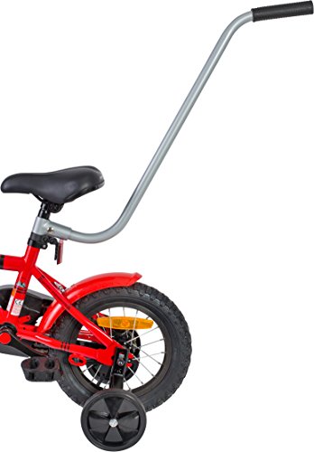 PROMETHEUS Schubstange | Universelle Schiebestange | Extra lang | Stabile und rutschfeste Stahlkonstruktion in Grau | Lernhilfe für die meisten Kinderfahrzeuge | Edition 2017 - 3