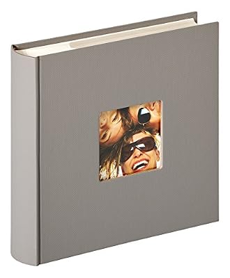 Walther Album de Design Fun Memo, 200 Photos, Gris, 200 Fotos 10 x 15 cm