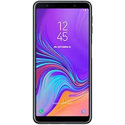 Samsung Galaxy A7 - Smartphone de 6" (Octa Core 2.2 GHz, RAM de 4 GB, Memoria de 64 GB, cámara de 24+5+8 MP, Android) Color Negro