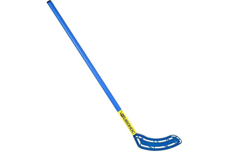 EUROHOC Unisex Eurohoc Hockey Stick, White, One Size UK