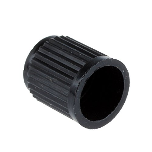 Ventilkappe – SODIAL (R) 20pcs Kunststoff Fahrrad Ventil Staubkappen Auto Van Motorrad Reifen Schlaeuche Schwarz - 4