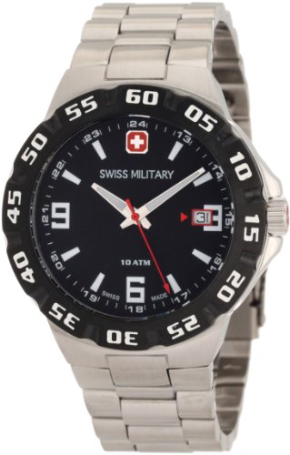 Swiss Military Herren-Uhren Quarz Analog 06-5R1-04-007 Swiss Military Herren-Uhren Quarz Analog 06-5R1-04-007