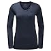 Produktbild JACK WOLFSKIN Damen Langarm-Shirt CROSSTRAIL LONGSLEEVE WOMEN, midnight blue, L, 1805981-1910004