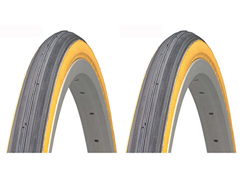 2x Cubierta KENDA Proteccion AntiPinchazos Negro Crema 700 x 28C Bicic