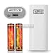 Produktbild nktech Mini E4S verstellbar 1 a/2.1 a LCD Externe Power Bank 18650 Akku USB Ladegerät Halter Box für iPad MP3 Tablet iPhone Samsung Sony Android Handy