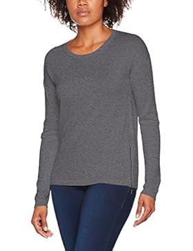 s.Oliver 14709612928, Maglione Donna, Grau (Pewter Grey Melange 9730), 52