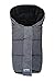 Altabebe AL2277P-01 Flash Winter Footmuff for Strollers (12-36 Months, Dark Grey / Black)