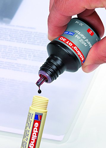 edding 4-BT30003 Nachfülltusche BT 30, für Board Marker, 30 ml, blau - 4