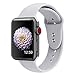 Produktbild YOUKESI für Apple Watch Armband 38mm 40mm, Soft Silikon Sport Ersatz Uhrenarmbänder für iWatch Series 4/3/2/1,Nike+,Sport,Edition S/M