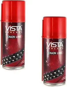 Vista Chain Lube Spray set of 2 (110 x 110 =220 ml) Chain Oil (0.22 L) Chain Oil (0.22 L)