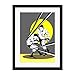 Produktbild Painting Illustration Sport Boxing Punch Fight Hook Large Art Print Poster Wall Decor 18x24 inch Supplied Ready to Hang with Included Mount Brackets Malerei Kämpfen Große Kunst Wand Deko