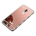 Produktbild Dreamworldeu Luxury Mirror Acrylic Back Cover Metal Aluminum Frame Case für Mate 10Pro Schutzhülle