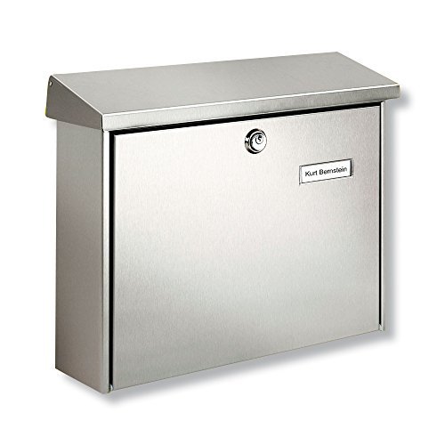 Burg Wchter, stainless steel, Ohne Zeitungsfach by Burg-Wchter