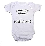 I LOVE MY AUNTIE Boys/Girls Baby Grow/Vest Baby Shower Gift
