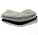 Makhry 2 Pairs Moisturising Silicone Gel Heel Socks for Dry Hard Cracked Skin Moisturizing Open Toe Comfy Recovery Socks (Black+Grey)
