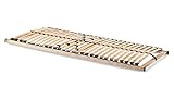 HomeBett 7-Zonen Lattenrost 90x200 cm NV, Geeignet für alle...