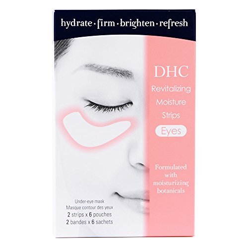 DHC Revitalizing Moisture Strips: Eyes, Gel Strip Masks, 6 applications