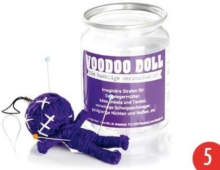 - 5-He Pack of: Voodoo Doll The Hunchback Relatives in The Can