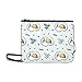 Produktbild WYYWCY Spiegeleier Toastbrot Tomate Muster Benutzerdefinierte hochwertige Nylon Slim Clutch Crossbody Tasche Umhängetasche