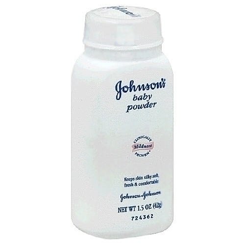 Johnson's Baby Powder, Travel Size 45 ml (Pack of 12)