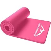 Premium Pilates Yoga Matı,Spor Matı,Egzersiz Matı,Pilates Minderi,Kaymaz Taban,180x55 cm 10 mm